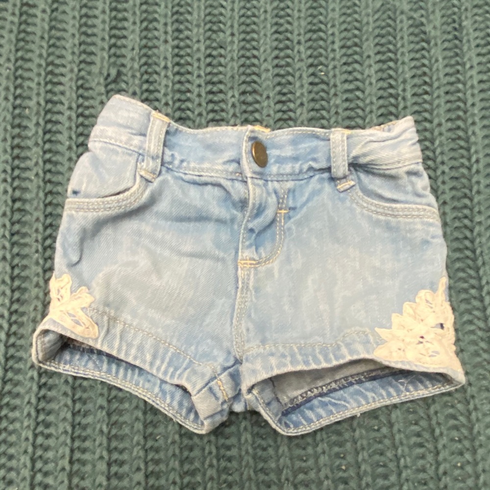 Girls old navy denim shorts